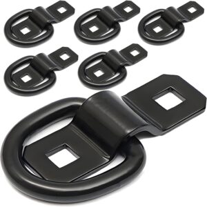 Heavy-Duty D Ring Tie Downs 6-Pack, 6000 lbs Each