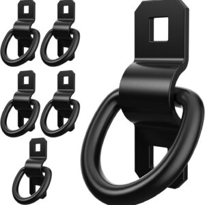 ForoGore 6-Pack 3/8" Heavy-Duty D-Ring Tie Downs - 6,000 lbs
