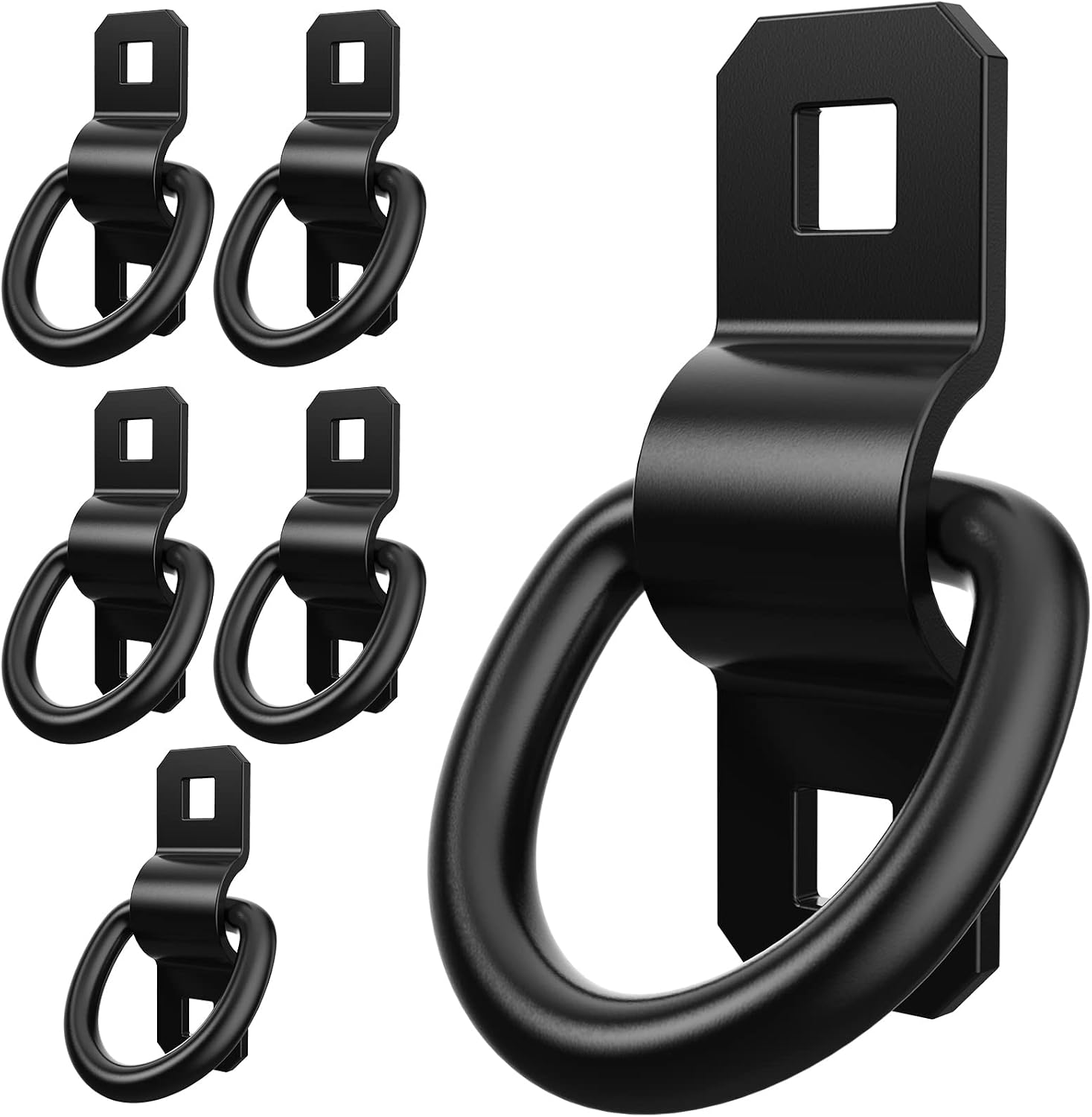ForoGore 6-Pack 3/8" Heavy-Duty D-Ring Tie Downs - 6,000 lbs