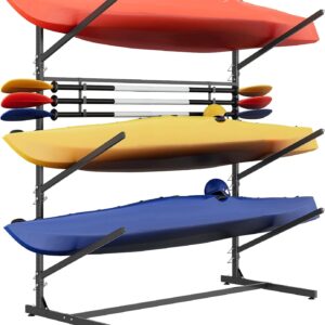 Washsemba 3-Tier Kayak Storage Rack - 600 lbs Capacity