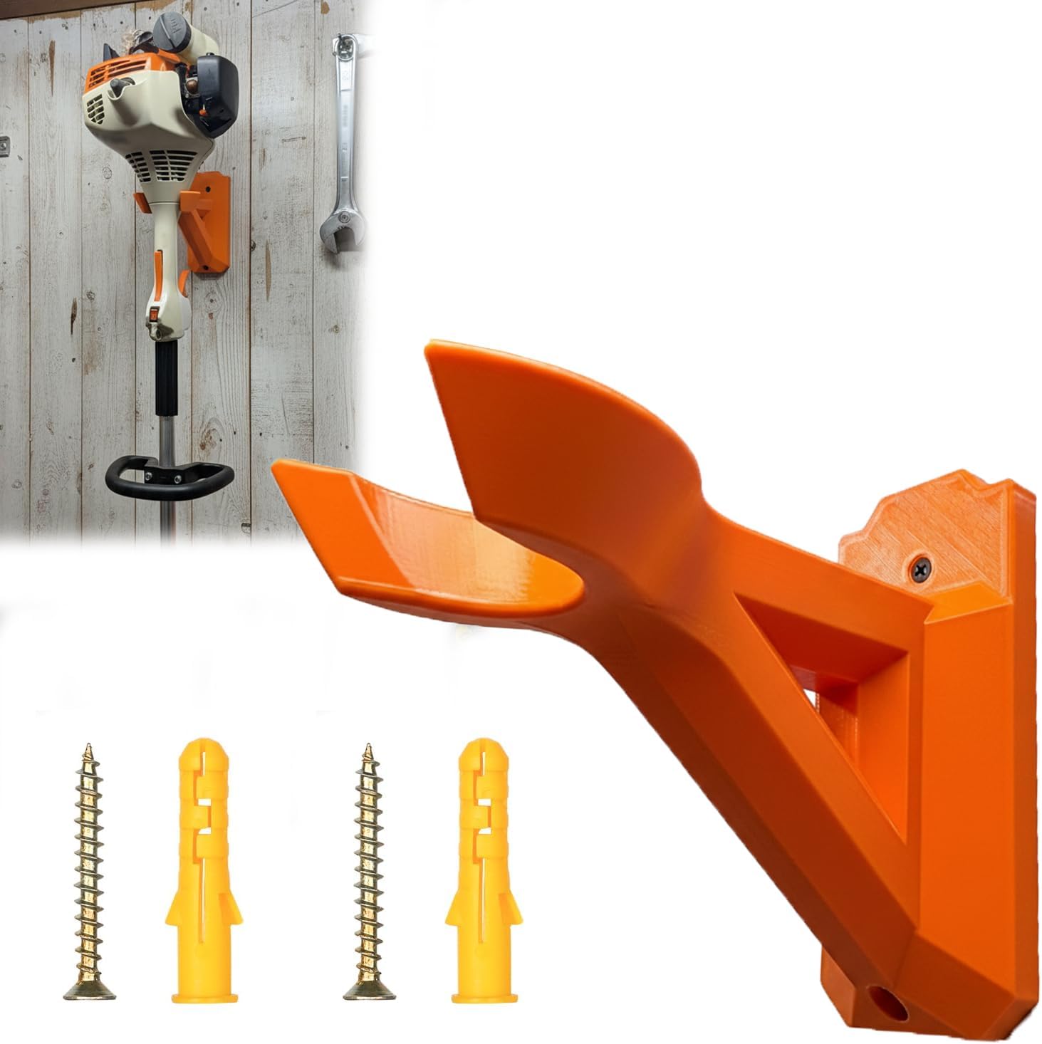 STIHL String Trimmer Wall Mount Hook - Garage Storage Organizer