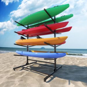 VIYET Heavy-Duty Kayak Storage Rack – 360 lbs Capacity