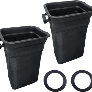 deawater 2pk Grass Bags & Gasket for Lawn Mowers
