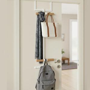 2-Tier Over Door Backpack Organizer Hanger