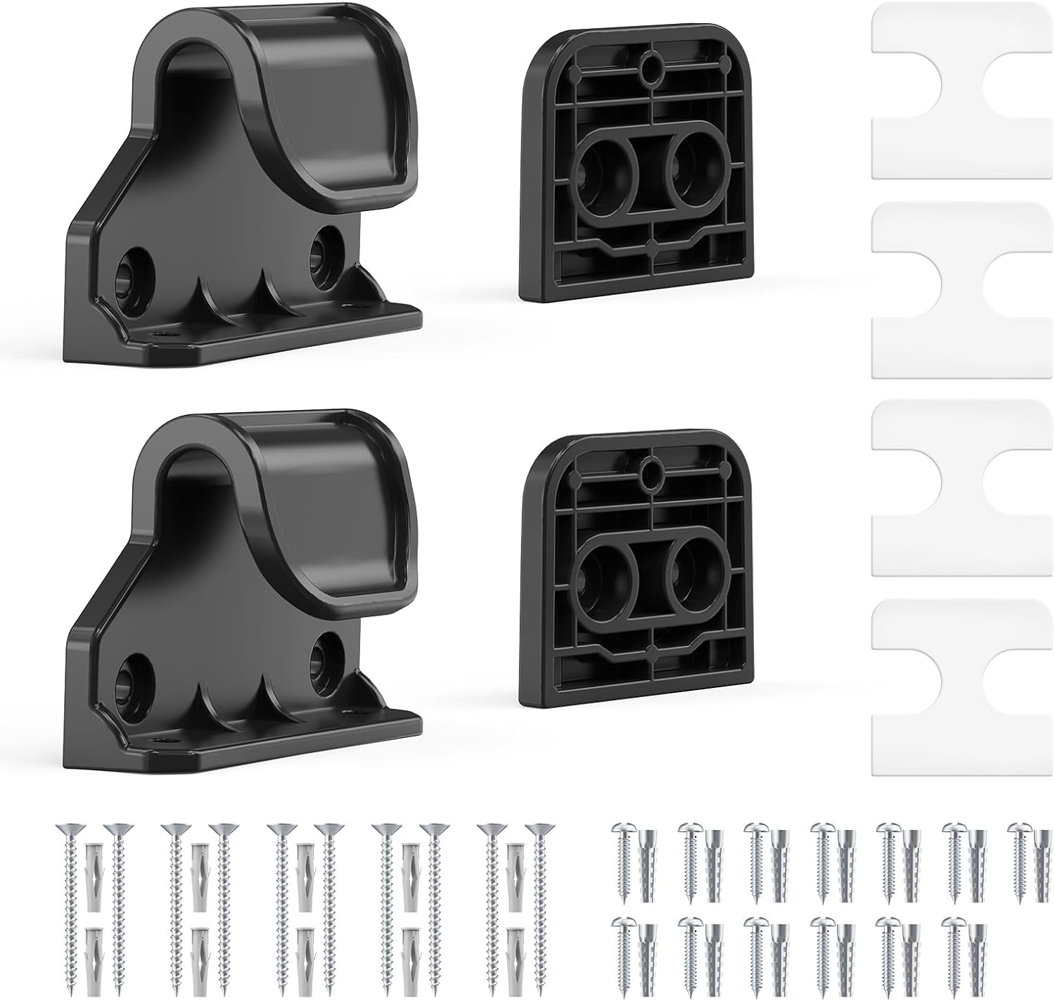 EZIGO Baby Gate Replacement Parts Kit - Black