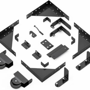 WEKIS Heavy-Duty Sliding Gate Kit - Universal Fit
