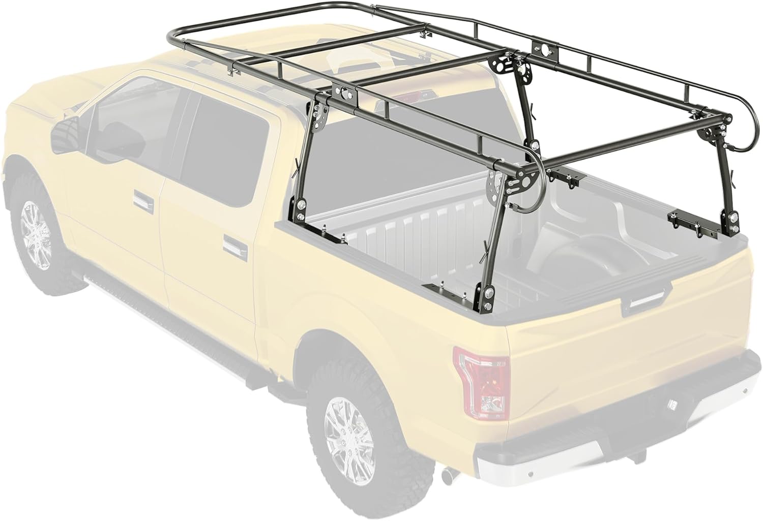 1000 LBS Adjustable Truck Rack for Pickup - Fits Full Size Trucks