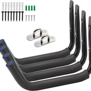 Heavy-Duty Kayak Rack Wall Mount Storage Hooks