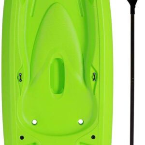 LIFETIME Dash 66 Youth Kayak – Lime Green (Paddle Included)