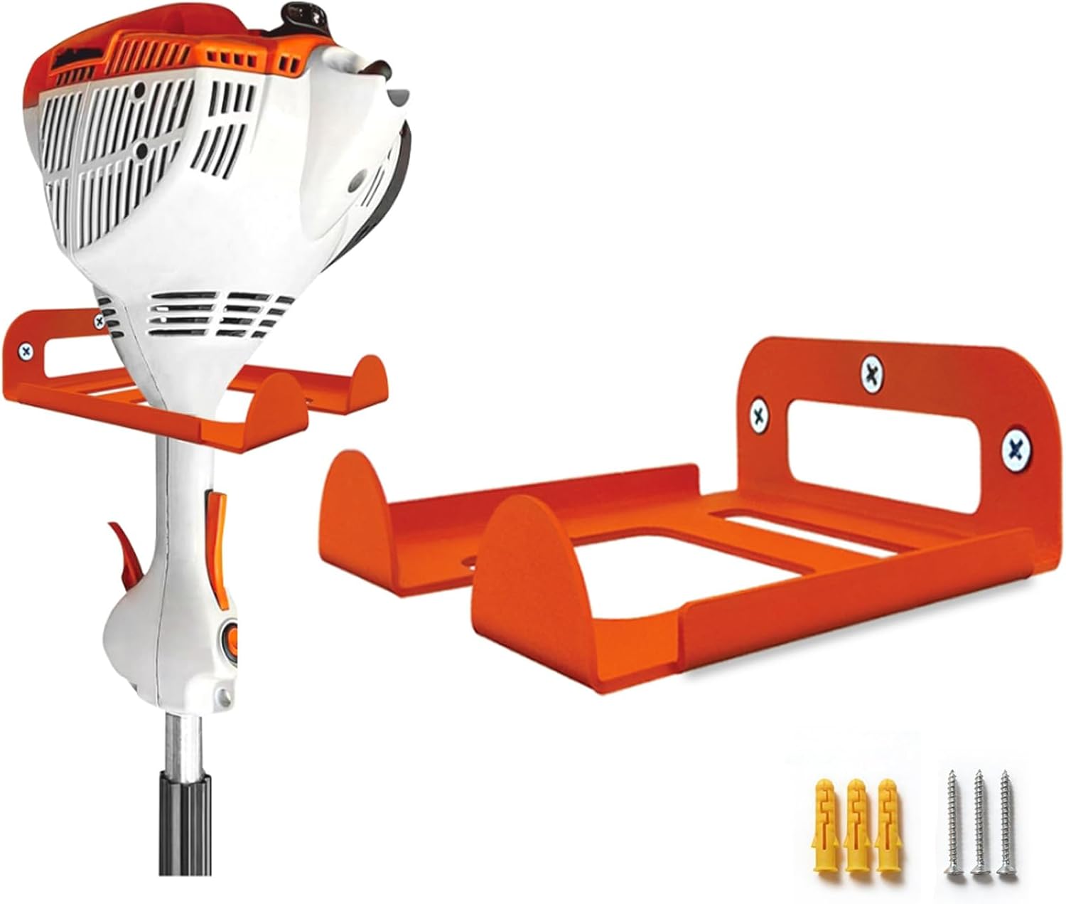 Heavy-Duty Weed Eater Hanger for Garage Storage