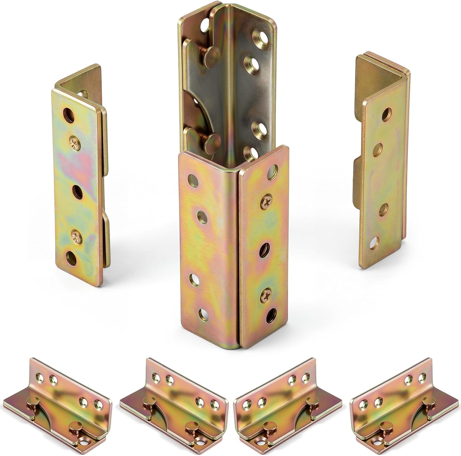 Shimeyao Trailer Corner Brackets (8-Pack) for Wood Panels