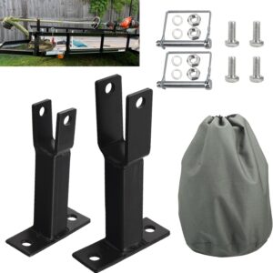 Heavy-Duty Weed Eater Rack Holder & Cover Set