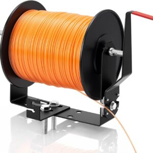 Weed Wacker Line Holder with Built-in Cutter