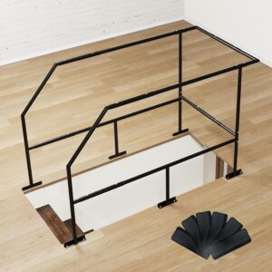 FAUENPEEY Attic Ladder Safety Railing