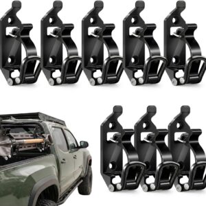 Heavy-Duty Shovel & Axe Mount Kit (8pcs) - Black
