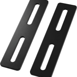 YunGlee 2PCS Ditch Light Bracket Extensions, Black
