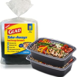 Glad Take-Aways 38 oz Reusable Bento Box