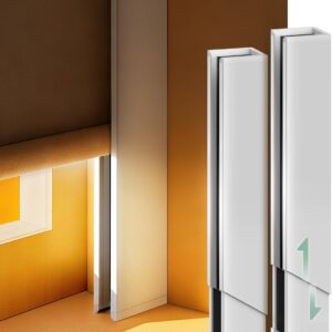 Yoolax Adjustable Light Blockers for Window Shades - 2PC, White
