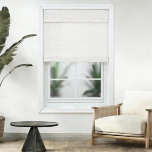 Bamboo Roman Shades – Custom Light Filtering Blinds