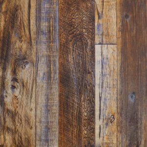 Hopeak Faux Wood Peel & Stick Wallpaper 17.5x118" Brown