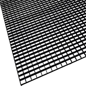 KASTLITE Black Egg Crate Panel 10-Pack (23 5/8")