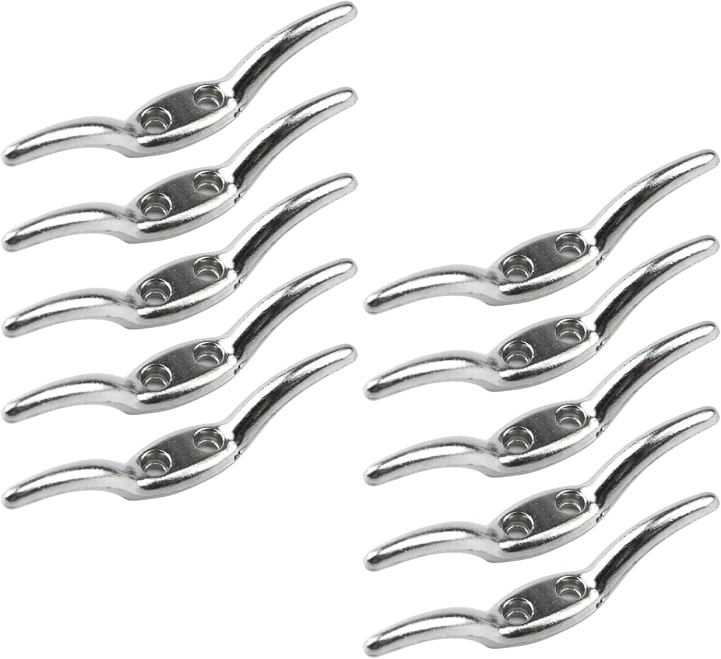 10pc Metal Blind Cord Cleats - Safety & Space Saver