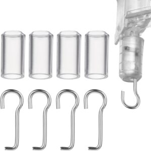 Bruislard Mini Blind Wand Hook Replacement Kit - 4 Sets