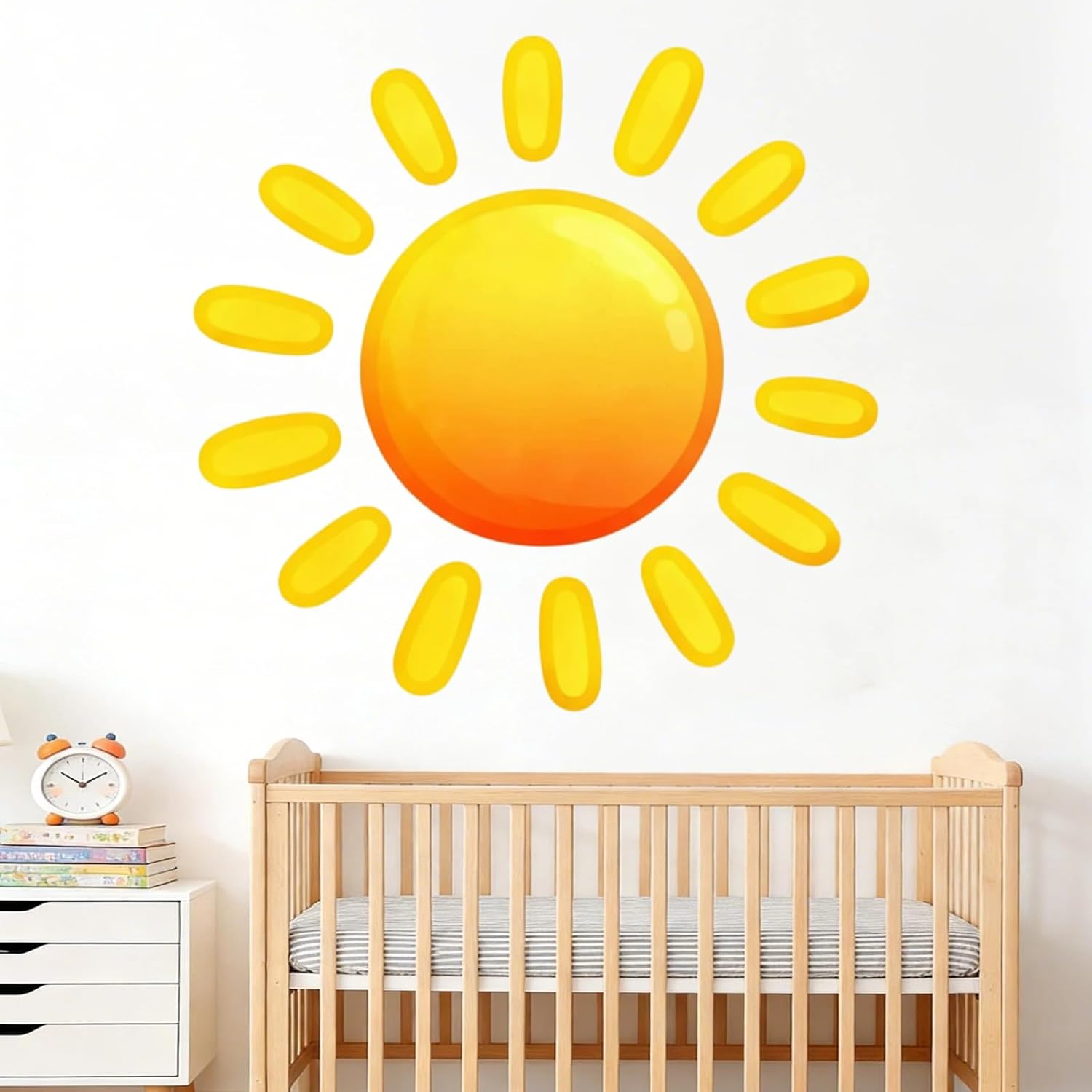 Sunshine Wall Decals - Boho Peel & Stick Sunrise Set