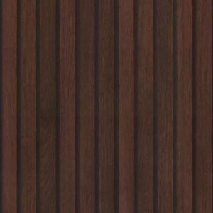 CHIHUT Wood Slat Peel & Stick Wallpaper 17.7" x 236" Dark Brown