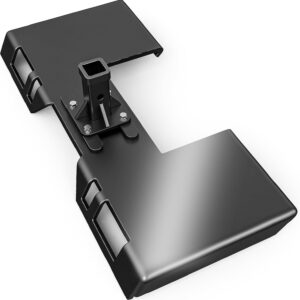Heavy-Duty 3/8in Skid Steer Plate w/ 2in Hitch Receiver