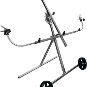 LAUCO Adjustable Panel & Bumper Stand – 220 lb Capacity