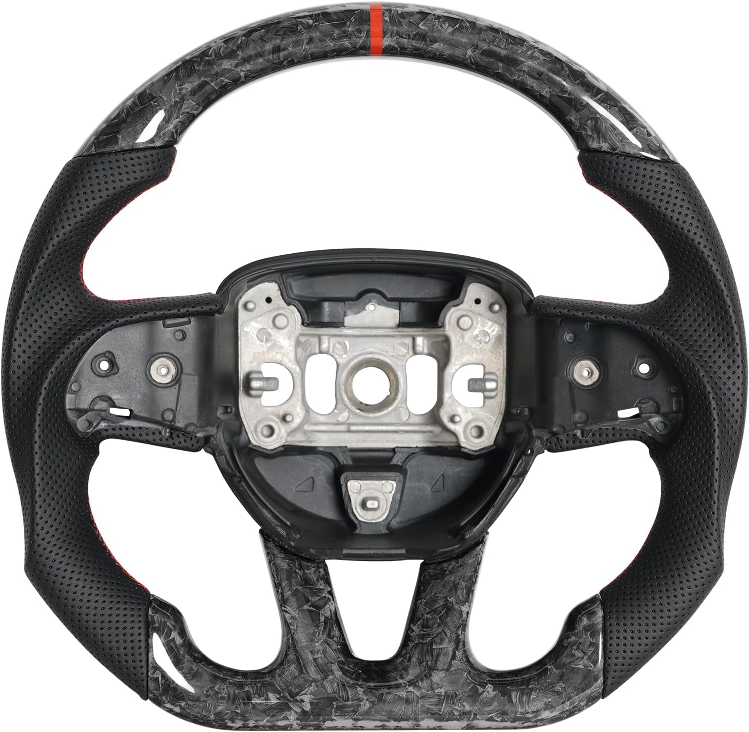 Premium Carbon Fiber Steering Wheel – Dodge/Jeep Fit 2015-2024