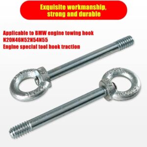 BMW Tow Hook 14mm Front Engine Pull Hook Alloy Steel
