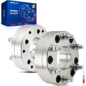 KAX 5x5 to 6x5.5 Wheel Adapters, 2" Thick