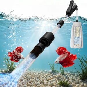 COOSPIDER Aquarium Vacuum Cleaner 10-100 Gal