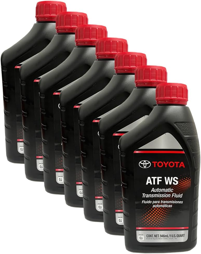 Toyota ATF Transmission Fluid WS, 7 qt - Genuine