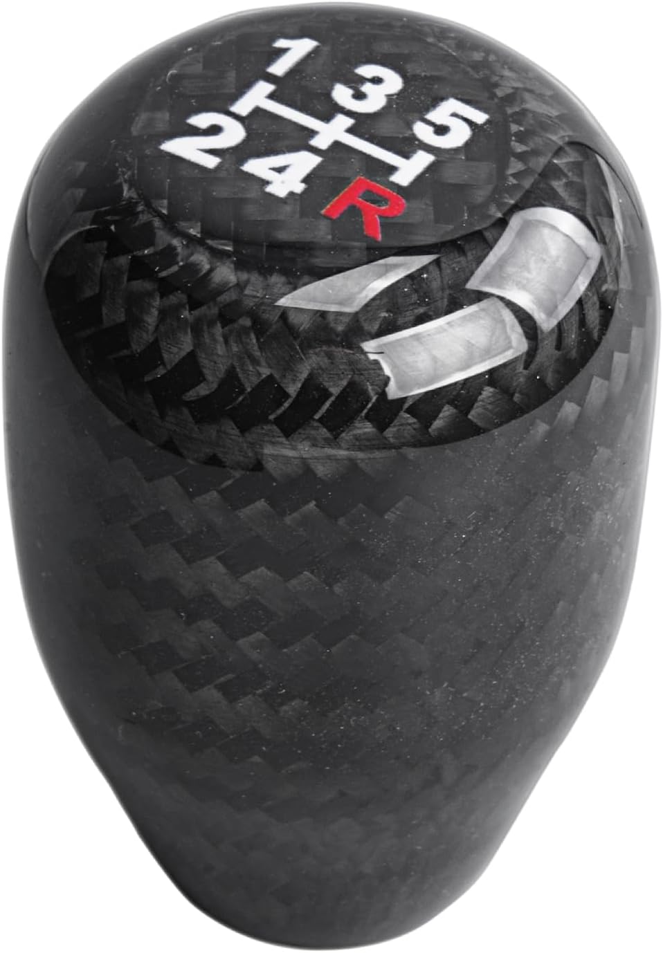 Carbon Fiber Shift Knob 5-Speed Honda Acura M10x1.5