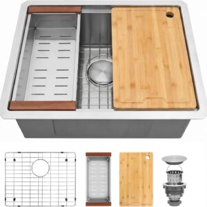 Kitsitchen 23" Stainless Steel Undermount Kitchen Sink