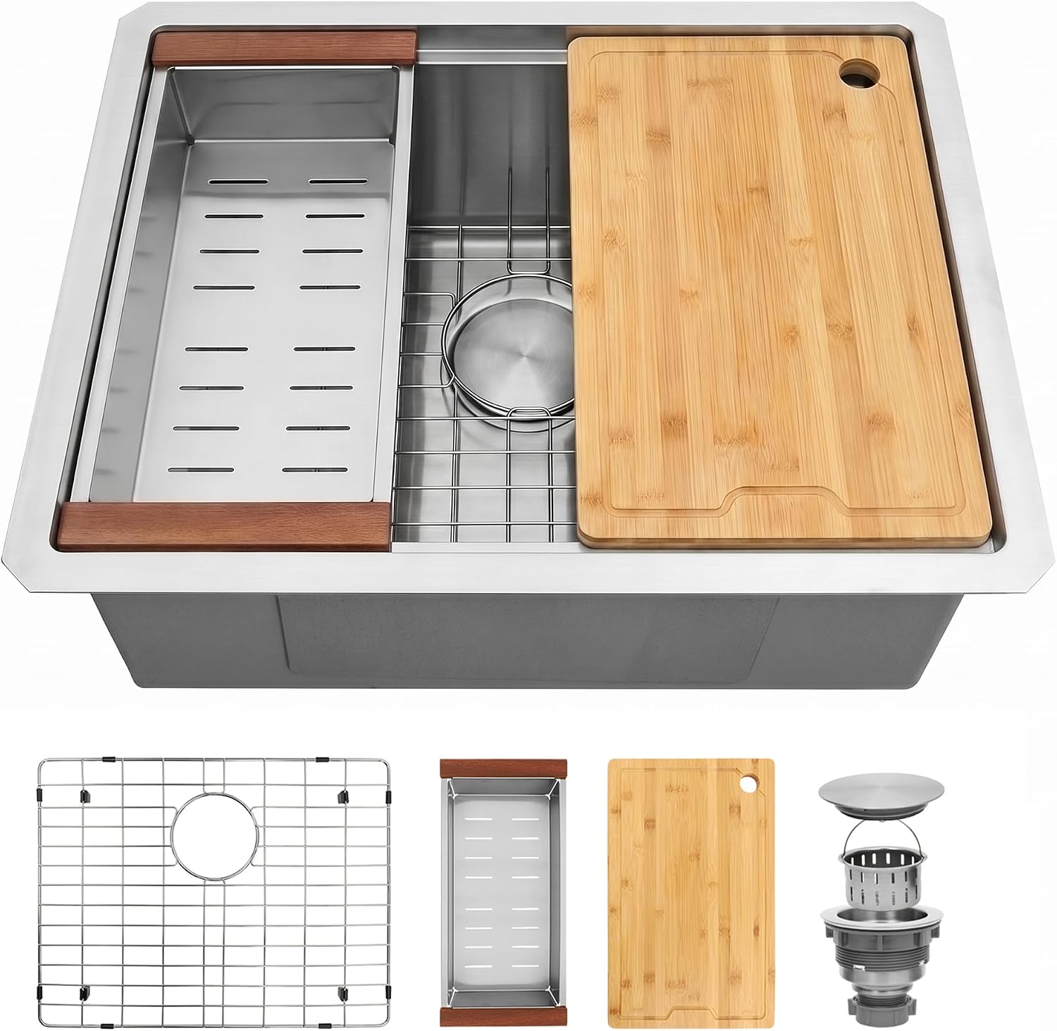 Kitsitchen 23" Stainless Steel Undermount Kitchen Sink