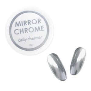 Daily Charme Chrome Nail Powder - Silver 2g