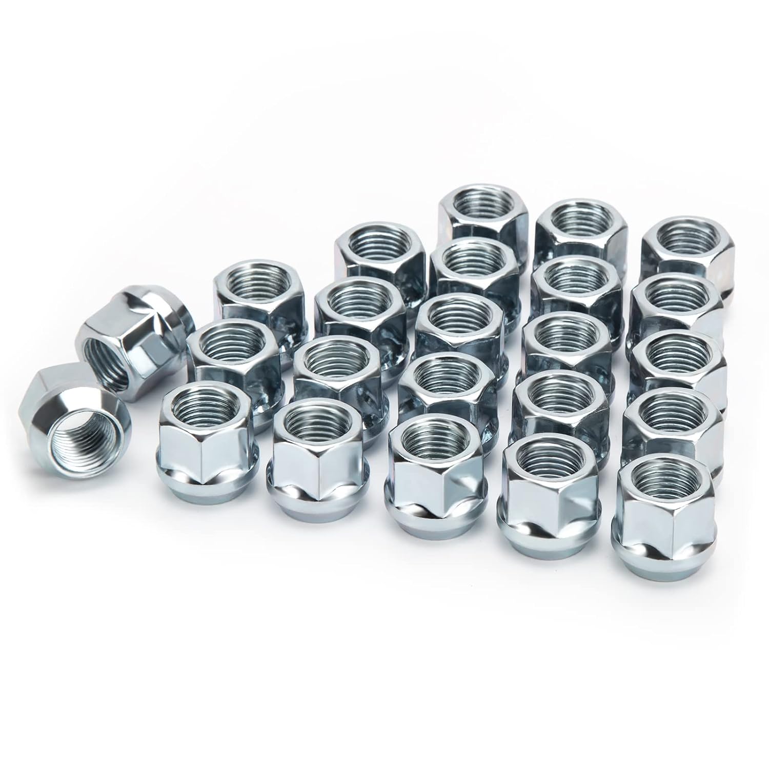 KSP Performance M14X1.5 Lug Nuts, 24-Pc Set, Zinc