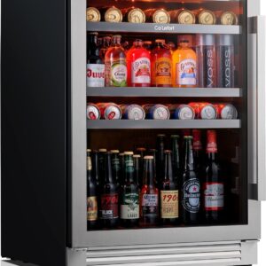 Ca'Lefort 24" Beverage Fridge - 180 Cans, Glass Door