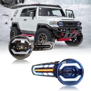 Toyota FJ Cruiser Headlights 2007-2016 LED Pair