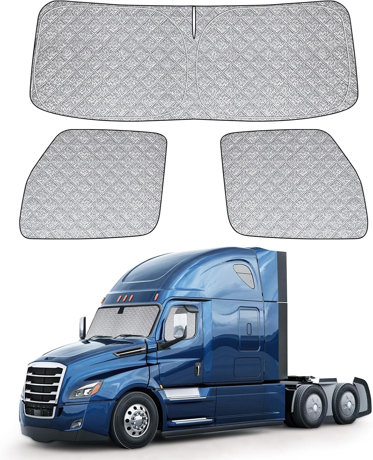 6-Layer Sun Shades for Freightliner Cascadia 2018-2025