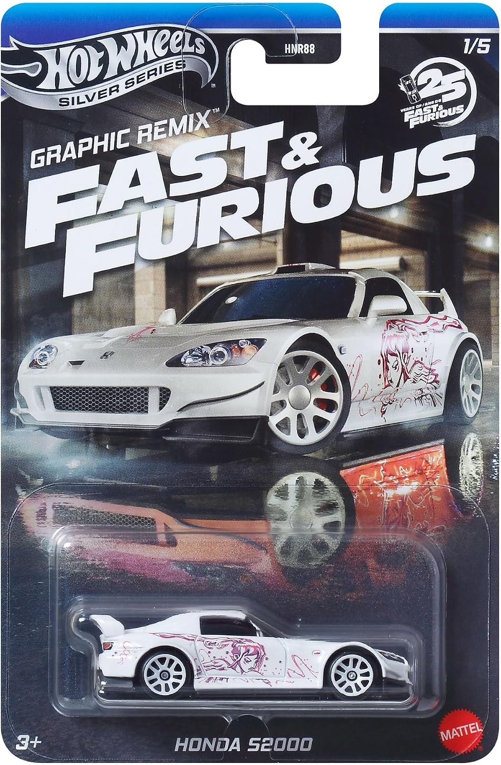 Hot Wheels Fast & Furious S2000 Graphic Remix 1/5