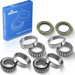 Maxfavor 6PCS Front Wheel Bearing & Seal Kit for Ford F150 Expedition Navigator