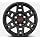 TRD Matte Black Wheels for Toyota 4Runner/Tacoma/FJ Cruiser