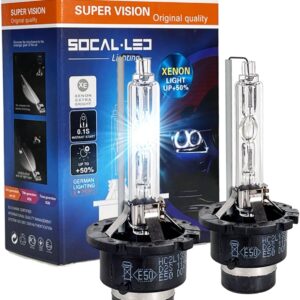 SOCAL-LED D2S 35W Xenon HID Headlight Bulbs (6000K) - Pack of 2