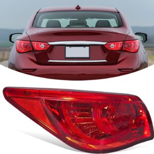 LED Tail Light Assembly for Infiniti Q50/Q50S 2014-2017 - Left (Driver Side)