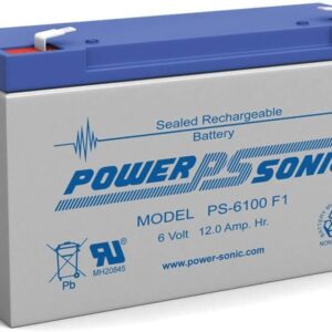 Power-Sonic PS-6100 6V Rechargeable SLA Battery